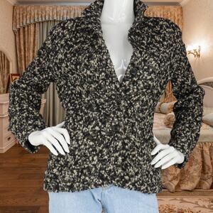 Women's Cividini Made in Italy Alpaca Knit Jacket Blazer L